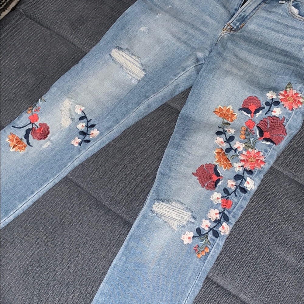 ABERCROMBIE & FITCH HARPER LOW RISE ANKLE NWOT